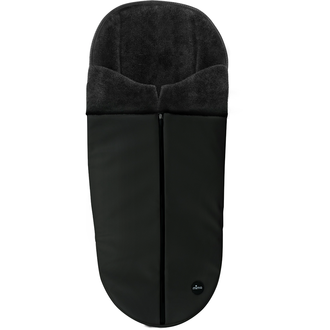 mima Footmuff xari | Stylish Stroller Footmuff for Winter Black
